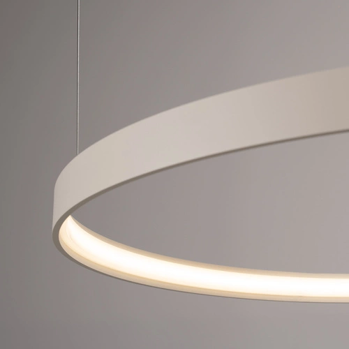 LED lustr RIO 2 béžový 78 cm moderní do obýváku a jídelny nastavitelný