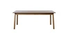 Rozkládací jídelní stůl Bari kouřový dub 190–290x95 cm