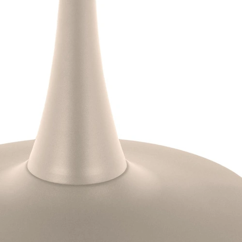 Kulatý jídelní stůl Malta Actona 90 cm hnědá béžová keramika moderní