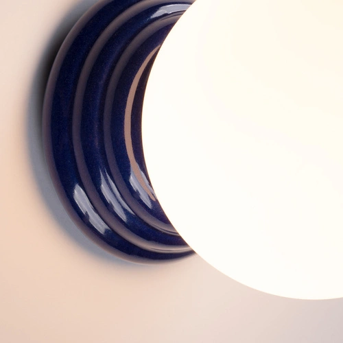 Nástěnné svítidlo ZORI ultramarínové IP44 moderní do koupelny a chodby