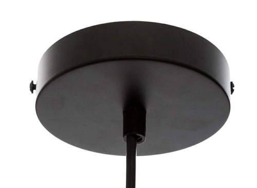 Závěsné svítidlo Galt černé kovové industriální nastavitelné do obýváku a nad stůl