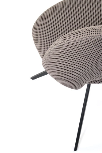 Otočná kancelářská židle Maeba Intesi čalouněná šedá moderní do kanceláře a studentského pokoje