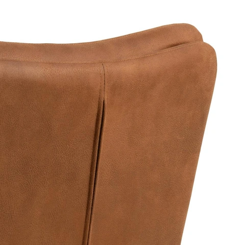 Actona Grafton otočná jídelní židle hnědá loftová