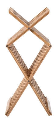 Skládací bambusová stolička 5five simply smart do obýváku a předsíně, dřevěná boho, přírodní