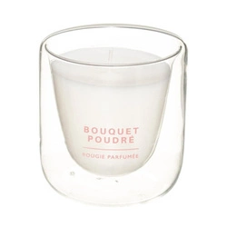 Vonná svíčka Ilan Atmosphera ve skleněné dóze pudrová kytice dekorační 130 g