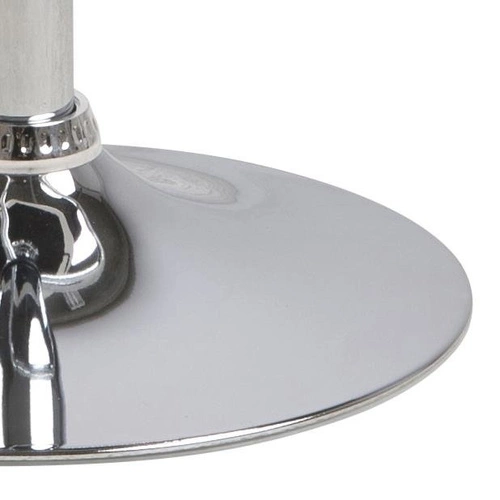 Barová židle Grace moderní s opěrkou otočná výškově nastavitelná bílá/černá do kuchyně a k ostrůvku Actona