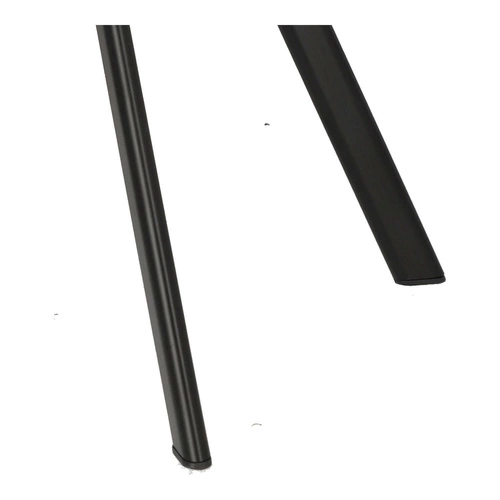 Čalouněná sametová židle Moly Intesi béžová s černými nohami do jídelny a obýváku