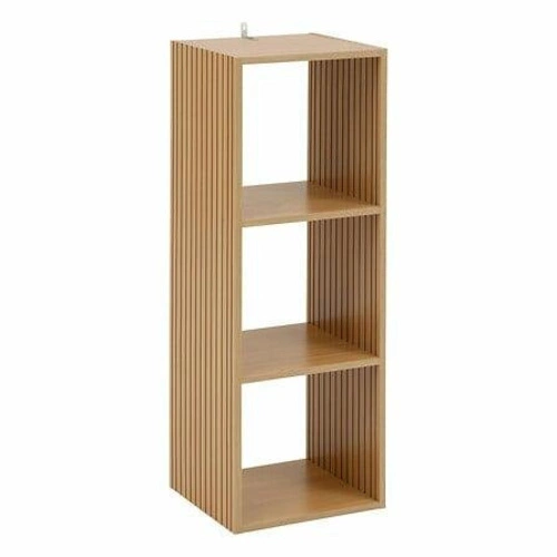 Úzká stojací skříňka Tasso 5five simply smart s 3 policemi v přírodní barvě do obýváku a předsíně