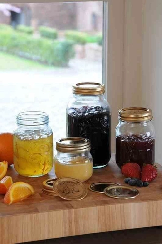Zavařovací sklenice 1 l, Preserve Jars KILNER