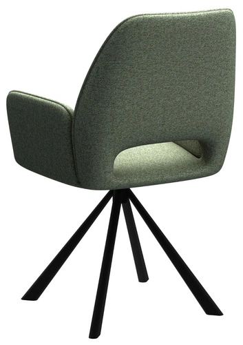 Otočná čalouněná jídelní židle Graham Actona zelená