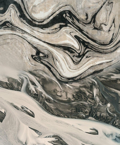 Ručně tkaný moderní koberec Blur Black 160x230 cm šedý obdélníkový do obýváku