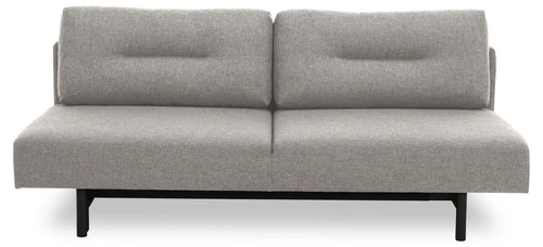 Rozkládací pohovka Malling světle šedá 2místná skandinávská do obýváku s funkcí spaní