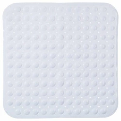 Protiskluzová sprchová podložka 53x53 cm bílá moderní do koupelny 5five simply smart