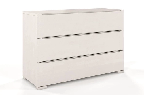 Dřevěná komoda se zásuvkami Sparta 120 cm skandinávská do obýváku a ložnice SKANDICA