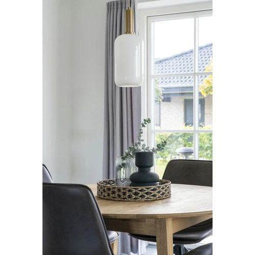 Dekorační kulatý podnos Nerja 38 cm boho z mořské trávy, přírodní