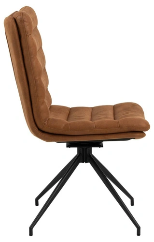 Actona Grafton otočná jídelní židle hnědá loftová