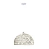 Balli závěsná lampa bílá 1x40W E27 stínidlo bílé