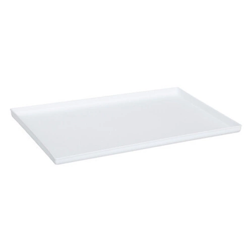 Dvoupatrový odkapávač na nádobí Naturéo bílý kovový s tácem 5five simply smart na pracovní desku