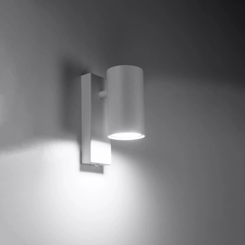 Nástěnné svítidlo UTTI bílé moderní kovové do ložnice obýváku koupelny Sollux Lighting