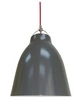 Pensilvania 1 25 1x60W E27 šedá závěsná lampa