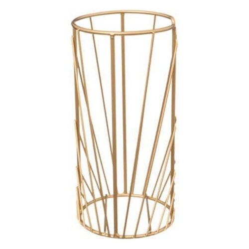 Sada 4 moderních keramických hrnků Coll 250 ml ve zlatém stojanu na kávu a čaj