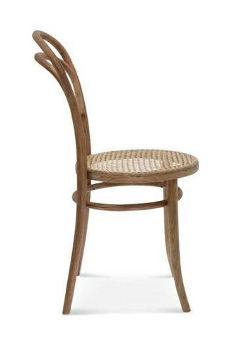 Jídelní a retro vintage židle Fameg 14 z dřevěnou konstrukcí a výpletem, na míru