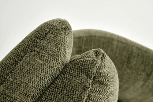 Otočná čalouněná židle Ophelia Intesi olivová do jídelny a obýváku moderní s područkami