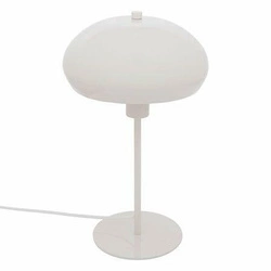 Stolní lampa Savio bílá moderní do ložnice a obýváku Atmosphera kovová 38 cm