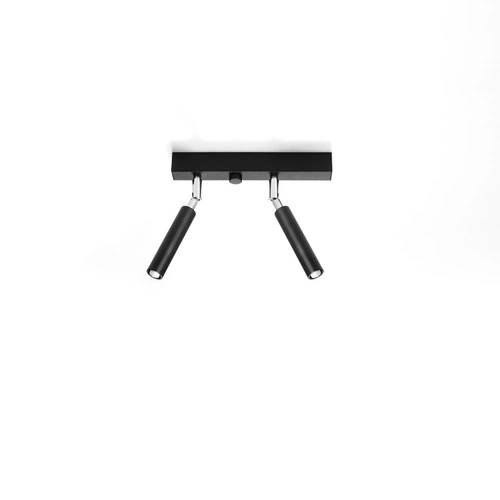 Stropní svítidlo černé EYETECH 2 Sollux moderní industriální do kuchyně a obýváku