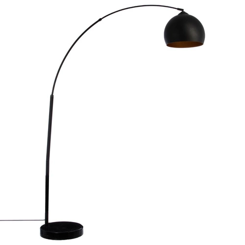 Černá podlahová lampa Hyto