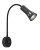 Nástěnná konzolová lampa Arena 1*40W r50 E14 černá