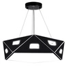 Závěsné svítidlo Nemesis # # pět úhlů 42 3x40W G9 se žárovkou černá