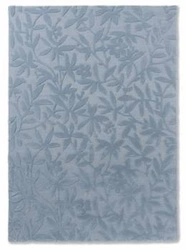 Vlněný koberec Cleavers Seaspray 200x280 moderní do obýváku modrý ručně tkaný