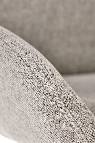 Ergonomická otočná kancelářská židle Calf světle šedá na kolečkách moderní do kanceláře Intesi