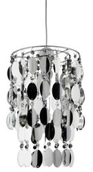 Moderní závěsné svítidlo Jocker stříbrné do obýváku a kuchyně CANDELLUX LIGHTING