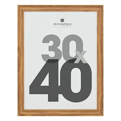 Nástěnný klasický fotorámeček Mae 30x40 hnědý