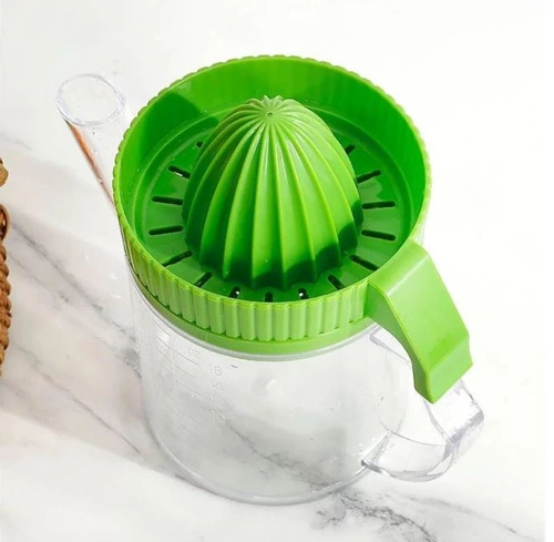 Intesi odšťavňovač na citrusy s džbánkem s odměrkou žlutá kuchyňská nádoba