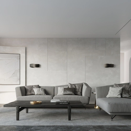 Nástěnné svítidlo Tila 30 černé moderní kovové do obýváku a ložnice Sollux Lighting