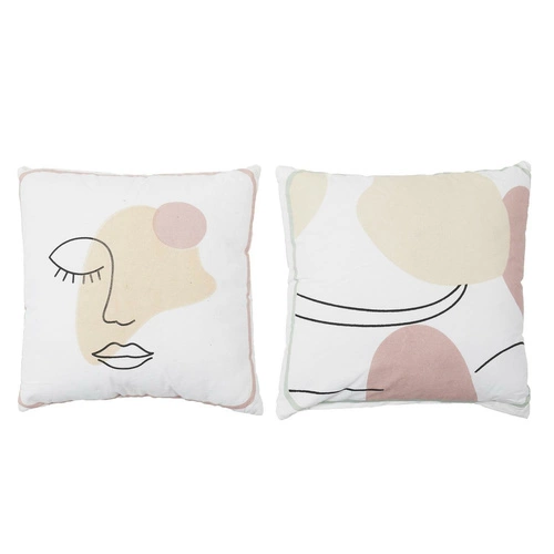 Dekorační polštář Arty pastelový do obýváku a ložnice moderní boho 40x40 cm