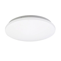 Stropní LED svítidlo Linda 25 cm bílé kulaté moderní do obýváku kuchyně ložnice
