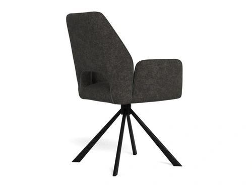 Otočná čalouněná židle Graham Actona šedá do jídelny a obýváku