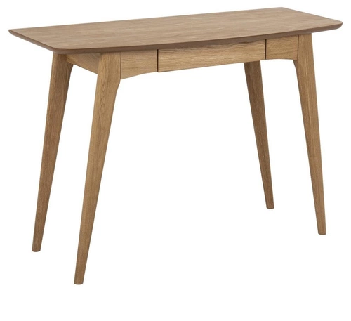 Skandinávský psací stůl Woodstock dub se zásuvkou do pracovny a kanceláře 105 cm Actona