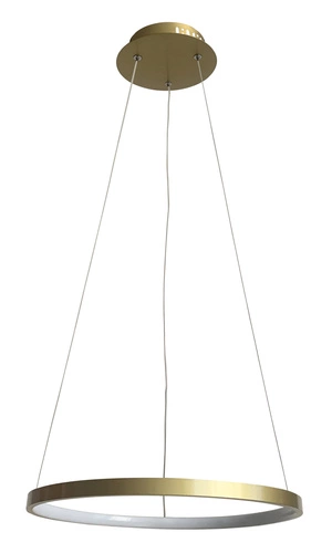 Stropní LED svítidlo Lune 40 zlaté moderní do obýváku a jídelny Candellux Lighting