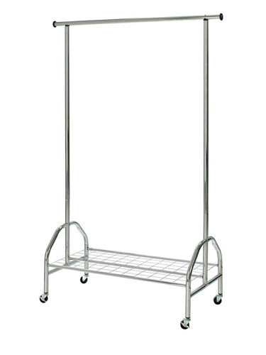 Denver moderní stojanový věšák na oblečení do předsíně stříbrný kov Intesi