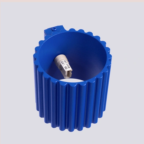 Moderní nástěnné svítidlo AURA ultramarínové hliníkové do obýváku a ložnice 12 cm