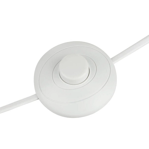 Podlahová lampa Leo 156 cm bílá