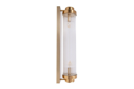 Zlatá nástěnná lampa STELO 60 cm