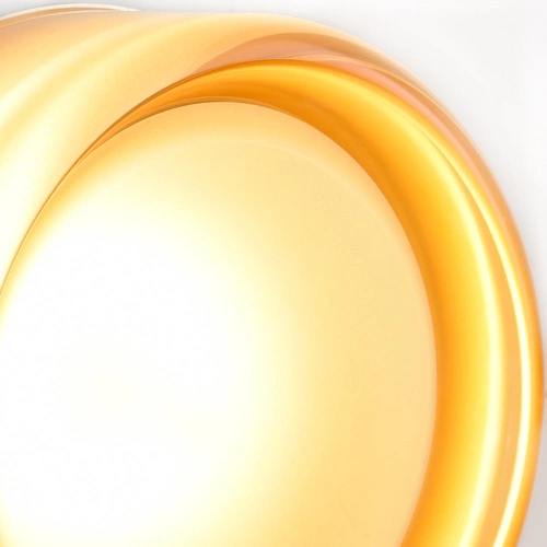 LED stropní svítidlo CANDY Step into Design kulaté jantarové moderní do obýváku 13,5 cm