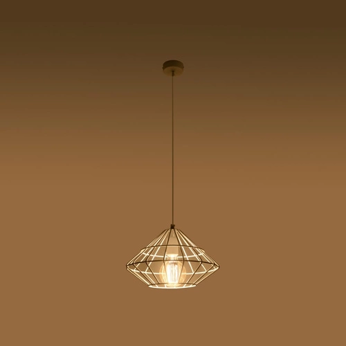 Závěsné svítidlo UMBERTO bílé moderní kovové do obýváku, kuchyně nebo nad stůl 32 cm