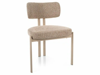 Čalouněná židle Montico béžová do jídelny a obýváku moderní